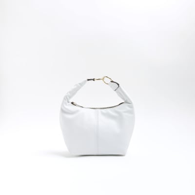 Riverside Women's Faux Leather Bag - White - Fulfillment Center