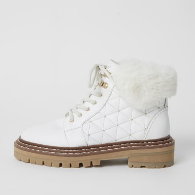 river island hiking boots