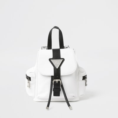 RI white backpack