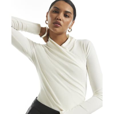 Long Sleeve Wrap Top