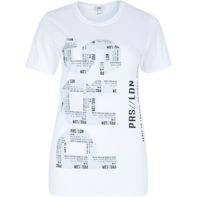 longline printed t shirt