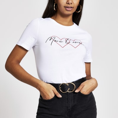 river island amour t shirt