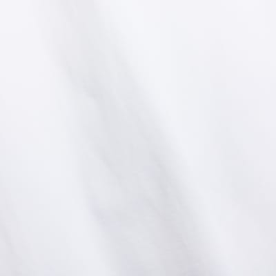 White multipack of 5 muscle fit t-shirts