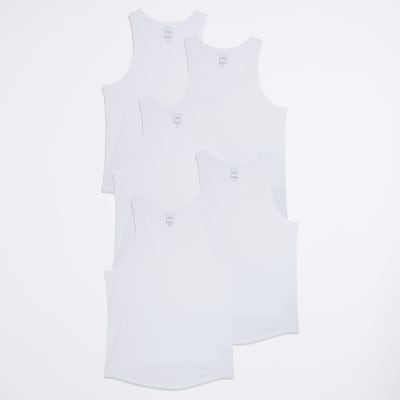 high neck racer vest