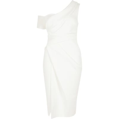 river island one shoulder dress