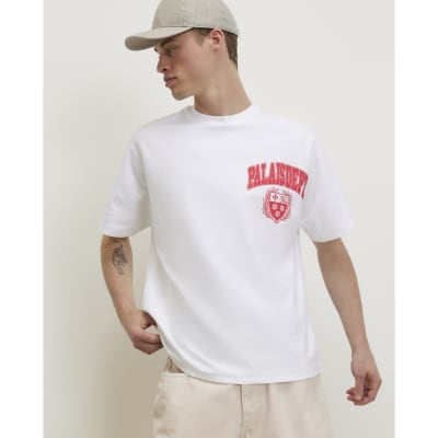White Oversized Fit Palais Dept T-Shirt