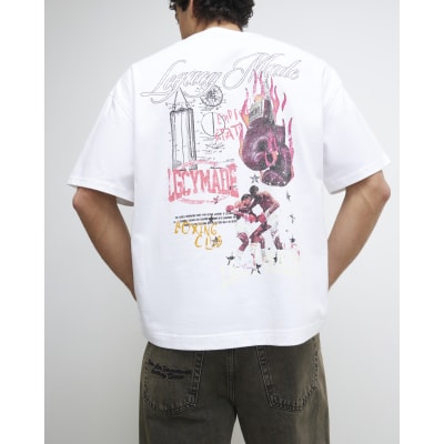 White Oversized Legacy Made Boxing T-Shirt