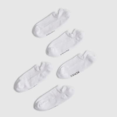 White Pack Of 5 Liner MCMXII Socks
