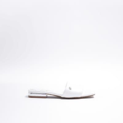 Sliders on sale womens white