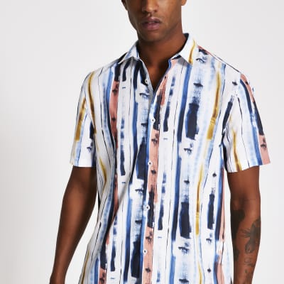 river island slim fit shirt