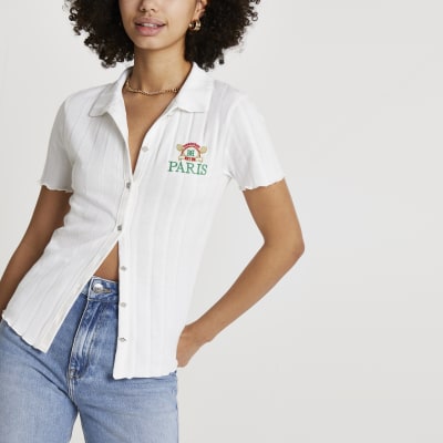 zara diamante shirt