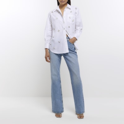 Ladies blouses sales river island