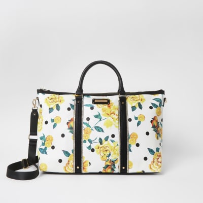 river island yellow purse