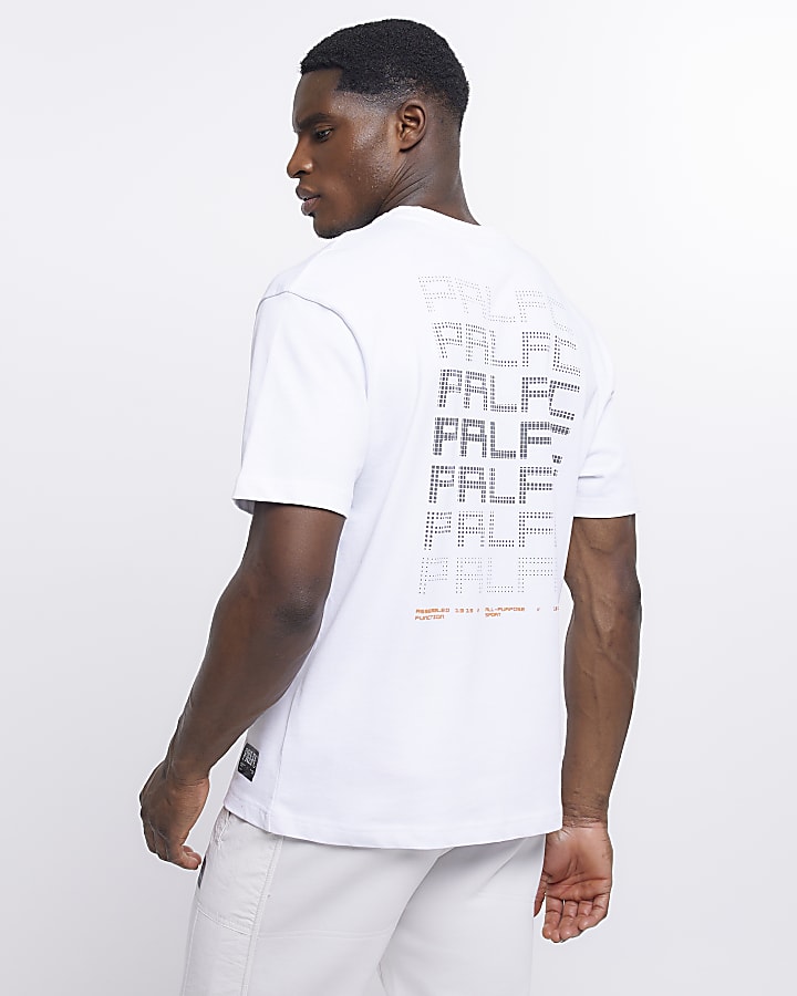 White Prolific Short Sleeve Graphic T-shirt