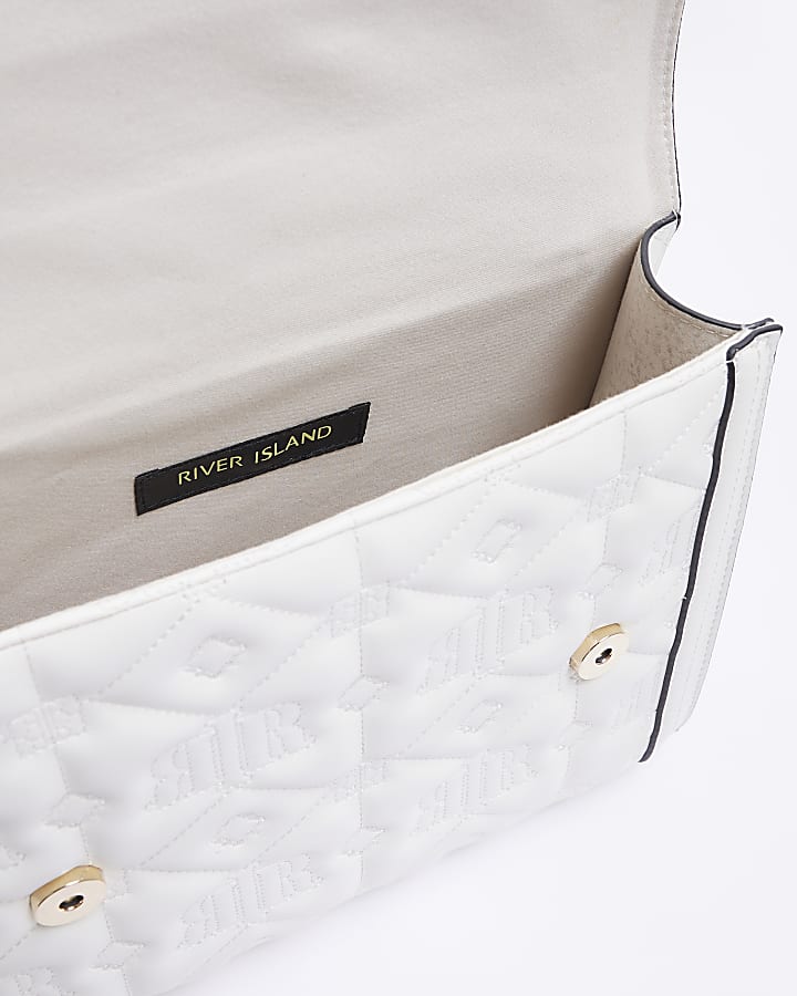 White Quilted Bag Bundle