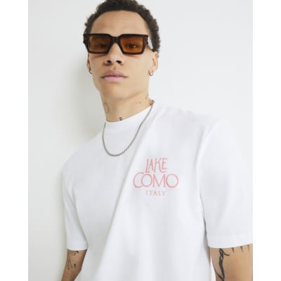 White Regular Fit Lake Como T-Shirt