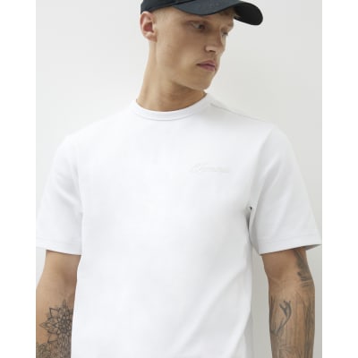 White Regular Fit Luminis T-Shirt