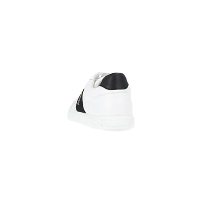 360 degree animation of product White RI Stripe Trainers frame-8