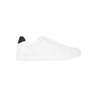 360 degree animation of product White RI Stripe Trainers frame-14