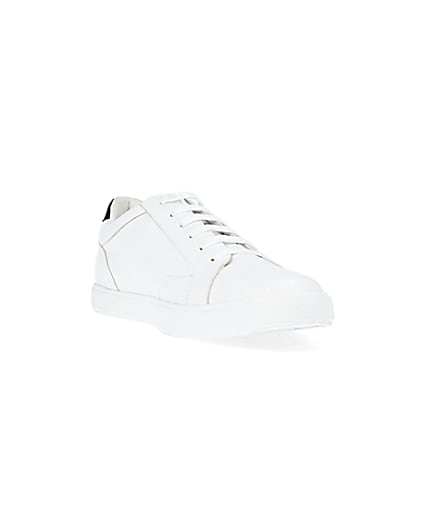 360 degree animation of product White RI Stripe Trainers frame-19