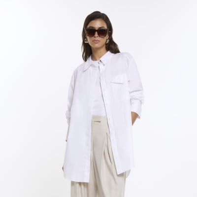 White RI Studio long sleeve shirt