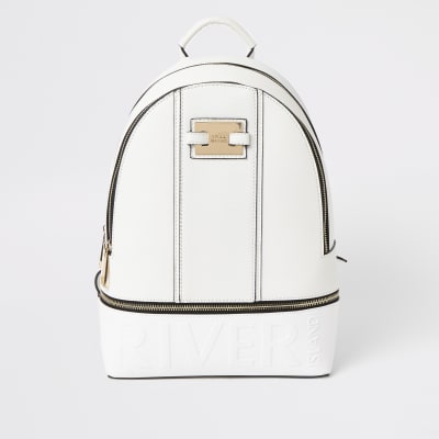 ladies backpack river island