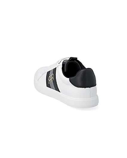 360 degree animation of product White 'RR' monogram trainers frame-7