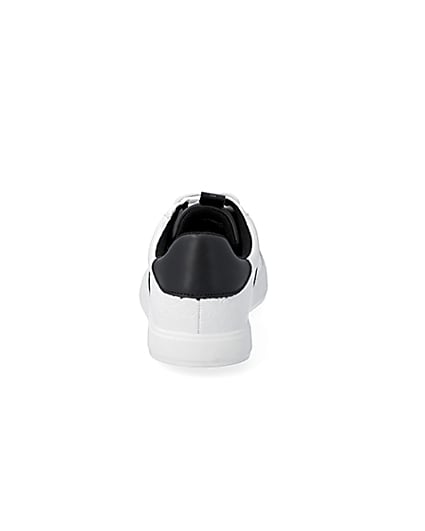 360 degree animation of product White 'RR' monogram trainers frame-9