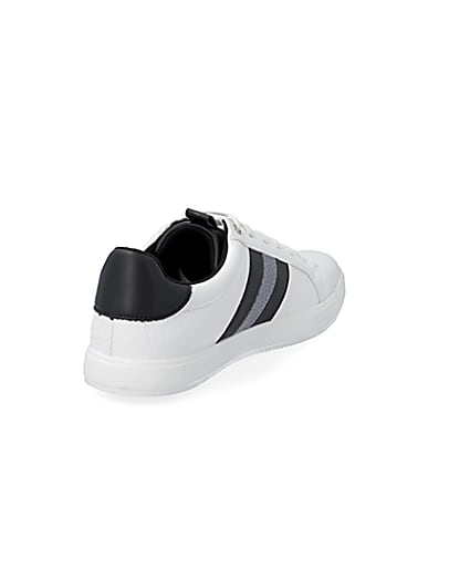 360 degree animation of product White 'RR' monogram trainers frame-11