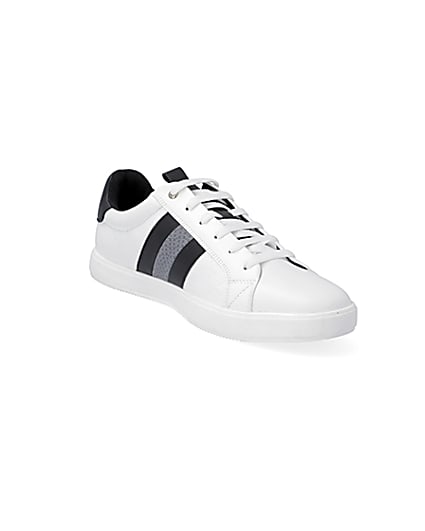 360 degree animation of product White 'RR' monogram trainers frame-18