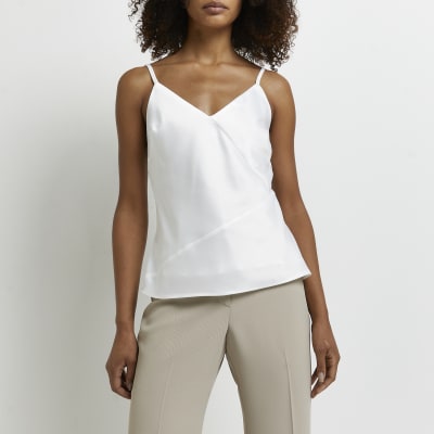 White satin cami top | Island