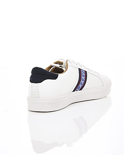 360 degree animation of product White seattle trainers frame-13
