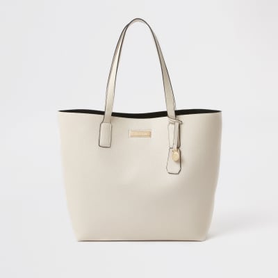 ella canvas leather tote