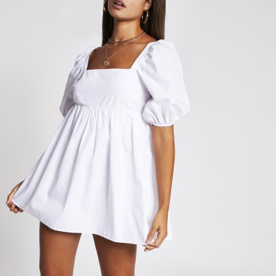 womens white playsuit