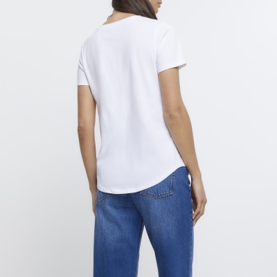 White short sleeve t-shirt
