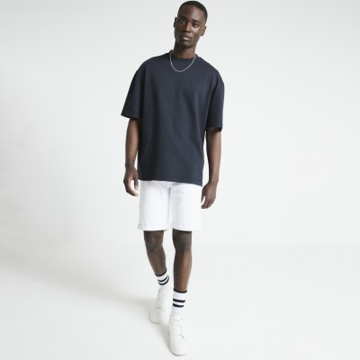 River island jeans shorts online