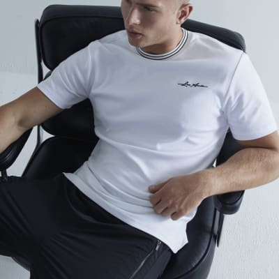 White Slim Fit Les Amis T-Shirt