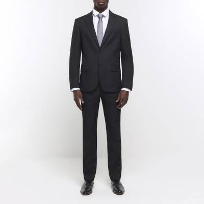 White slim fit multipack of 5 smart shirts River Island