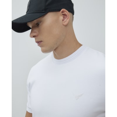 White Slim Fit Short Sleeve T-Shirt