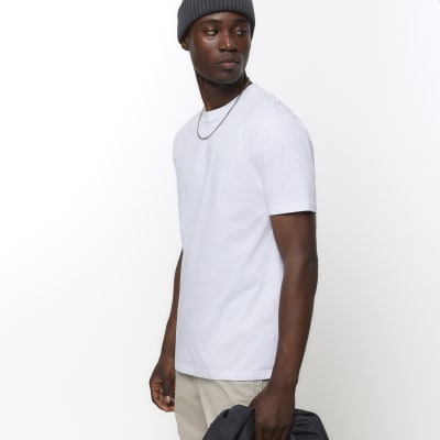 White slim fit t-shirt
