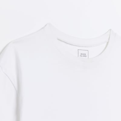 White slim fit t-shirt