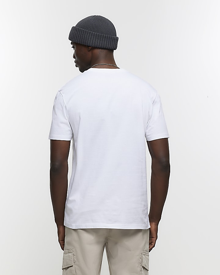 White slim fit t-shirt