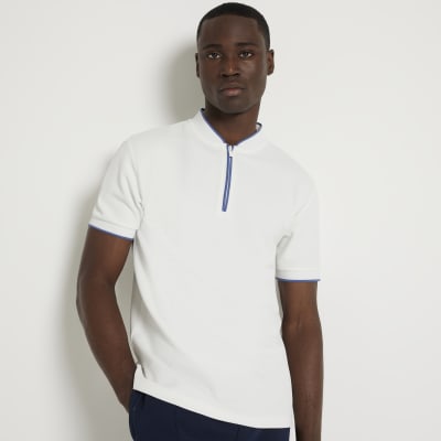 Mens white hotsell polo shirts uk