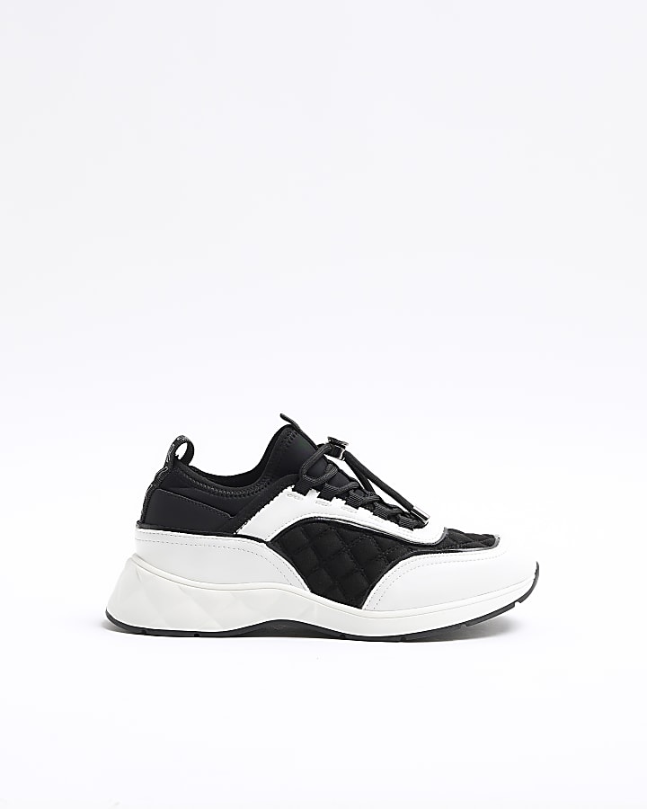 White slip on trainers | River Island