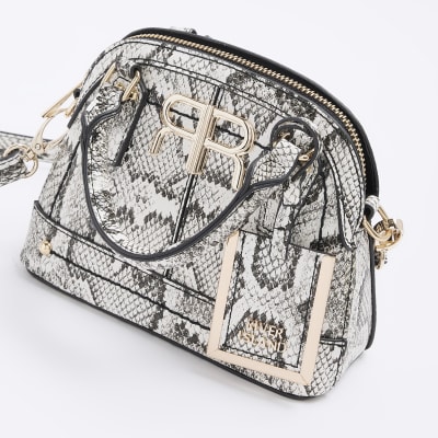 River island snake sales print bag