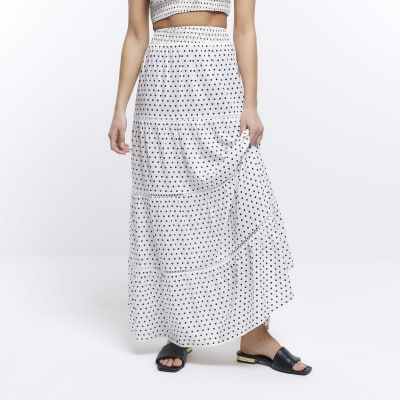 Polka dot hotsell skirt river island