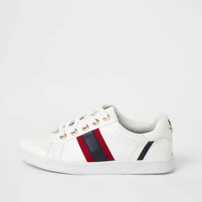 white trainers wide fit
