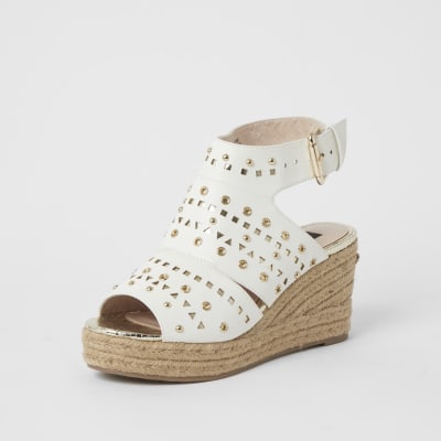 wide fit studded sandals