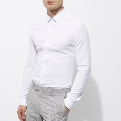 skinny fit shirt