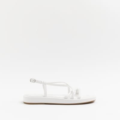 nude strappy sandals block heel